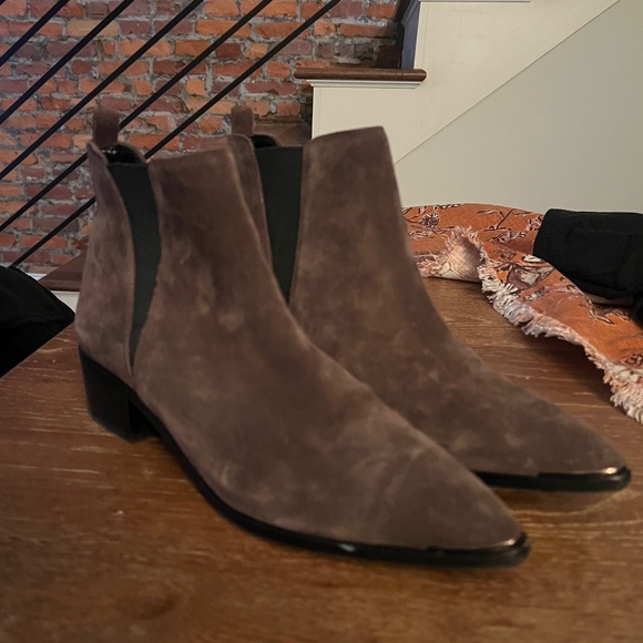 Marc Fisher Suede Booties - Picture 1 of 3